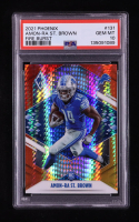 Amon-Ra St. Brown 2021 Panini Phoenix Fire Burst #131 RC (PSA 10) at PristineAuction.com