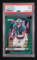 Jalen Hurts 2024 Panini Prizm Prizms Green Wave #231 (PSA 9) at PristineAuction.com