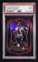 Lamar Jackson 2020 Select Prizm Purple Die Cut #102 (PSA 9) at PristineAuction.com