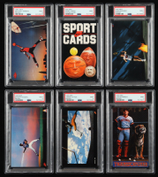 1985 Nike Promo Complete Set of (6) Cards (PSA 9) at PristineAuction.com