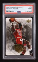 Michael Jordan 2009-10 Upper Deck Michael Jordan Legacy Collection Gold #70 (PSA 9) at PristineAuction.com