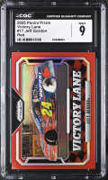 Jeff Gordon 2025 Panini Prizm Victory Lane Red #17 #71/99 (CGC 9) at PristineAuction.com