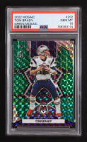 Tom Brady 2022 Panini Mosaic Mosaic Green #292 MVP (PSA 10) at PristineAuction.com