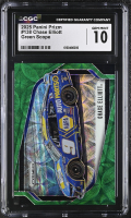 Chase Elliott 2025 Panini Prizm Green Scope #138 #035/149 (CGC 10) at PristineAuction.com