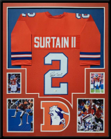 Patrick Surtain II Signed Custom Framed Jersey (JSA) at PristineAuction.com