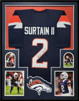 Patrick Surtain II Signed Custom Framed Jersey (JSA) at PristineAuction.com