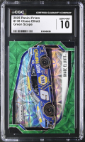 Chase Elliott 2025 Panini Prizm Green Scope #138 #119/149 (CGC 10) at PristineAuction.com