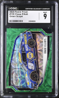 Chase Elliott 2025 Panini Prizm Green Scope #138 #067/149 (CGC 9) at PristineAuction.com