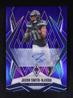 Jaxon Smith-Njigba 2025 Panini Phoenix Purple Seismic Auto #69 #21/49 at PristineAuction.com