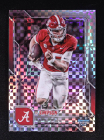 Ty Simpson 2025 Bowman U Chrome XFractor #151 RC at PristineAuction.com