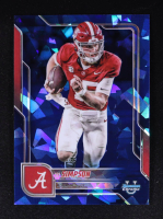 Ty Simpson 2025 Bowman U Chrome Blue Cracked Ice #151 RC at PristineAuction.com