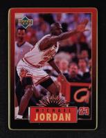 Michael Jordan 1996 Upper Deck Jordan Metal #4 at PristineAuction.com