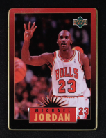 Michael Jordan 1996 Upper Deck Jordan Metal #5 at PristineAuction.com