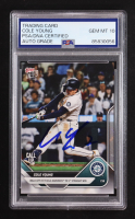 Cole Young Signed 2025 Topps Now #442 RC (PSA | Autograph Graded 10) at PristineAuction.com