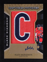 Alex Ovechkin 2025-26 Black Diamond Captains Patches Gold #CPAO Autograph #6/10 at PristineAuction.com