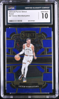 Victor Wembanyama 2023-24 Select Blue #87 RC (CGC 10) at PristineAuction.com