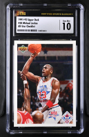 Michael Jordan 1991-92 Upper Deck #48 AS CL (CSG 10) at PristineAuction.com