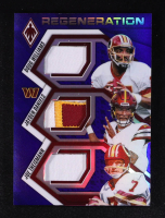 Doug Williams / Jayden Daniels / Joe Theismann 2025 Panini Phoenix Regeneration Jerseys Blue #8 #70/199 at PristineAuction.com