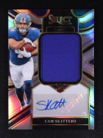 Cam Skattebo 2025 Panini Jumbo Rookie Signature Swatches Prizm #JRS-CSO RC #217/249 at PristineAuction.com