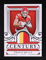 Travis Kelce 2025 Panini National Treasures Century Materials #98 #49/99 at PristineAuction.com
