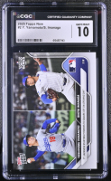 Yoshinobu Yamamoto / Shota Imanaga 2025 Topps Now #2 (CGC 10) at PristineAuction.com