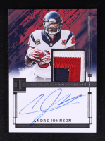 Andre Johnson 2024 Impeccable Elegance Retired Patch Autographs #ERAAJN #31/75 at PristineAuction.com