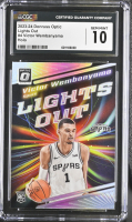 Victor Wembanyama 2023-24 Donruss Optic Lights Out Holo #4 RC (CGC 10) at PristineAuction.com