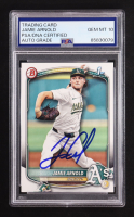 Jamie Arnold Signed 2025 Bowman Draft #BD30 (PSA | Autograph Graded 10) at PristineAuction.com