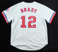 Tom Brady Signed Expos LE Mitchell & Ness Authentic Jersey Inscribed "1995 507th Pick" (Fanatics & GOAT) at PristineAuction.com