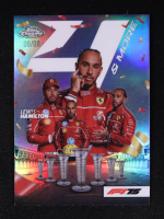 Lewis Hamilton 2025 Topps Chrome Formula 1 Four and More #4N2 at PristineAuction.com