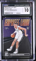 Victor Wembanyama 2023-24 Donruss Optic Express Lane #8 RC (CGC 10) at PristineAuction.com