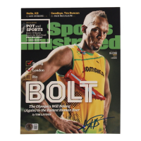 Usain Bolt Signed Team Jamaica 8x10 Photo (Beckett) at PristineAuction.com