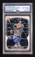 Colson Montgomery Signed 2023 Bowman Draft #BD191 (PSA) at PristineAuction.com