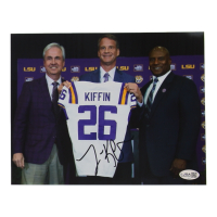 Lane Kiffin Signed LSU Tigers 8x10 Photo (JSA) at PristineAuction.com