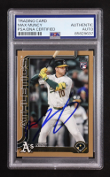 Max Muncy Signed 2025 Topps Update Gold #US250 #1401/2025 RC (PSA) at PristineAuction.com