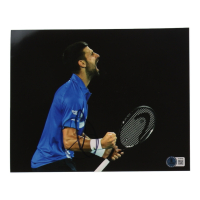 Novak Djokovic Signed 8x10 Photo (Beckett) at PristineAuction.com