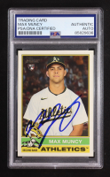 Max Muncy Signed 2025 Topps Heritage #525 RC (PSA) at PristineAuction.com
