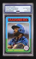 Randy Arozarena Signed 2024 Topps Heritage #548 (PSA) at PristineAuction.com