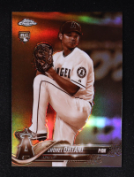 Shohei Ohtani 2018 Topps Chrome Sepia Refractors #150 RC at PristineAuction.com