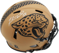 Fred Taylor Signed Jaguars Full-Size Authentic On-Field Salute to Service Alternate Speed Helmet (Beckett) at PristineAuction.com