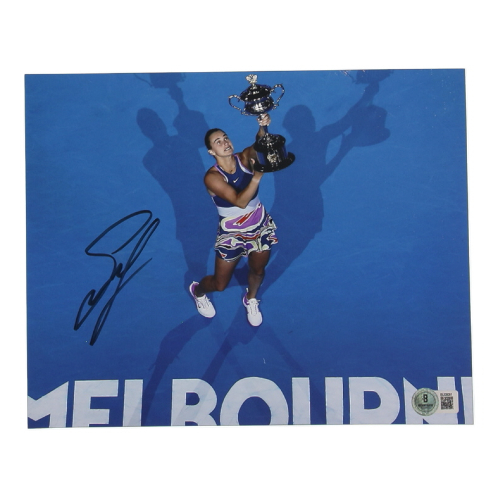 Aryna Sabalenka Signed 8x10 Photo (Beckett) at PristineAuction.com