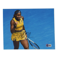 Coco Gauff Signed 8x10 Photo (Beckett) at PristineAuction.com