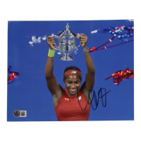 Coco Gauff Signed 8x10 Photo (Beckett) at PristineAuction.com