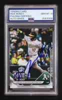 Max Muncy Signed 2025 Topps Now #15 RC (PSA | Autograph Graded 10) at PristineAuction.com