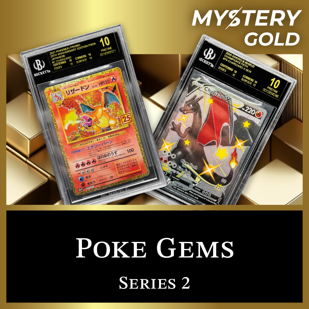 mystery gems pokemon graded card Gems, 1 CGC Per Box, Great Gift for Birthday or Special Occasions : Toys & Games expanding your collection Pokemon Mystery Gems Limited Edition