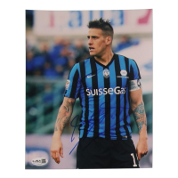 Germ&aacute;n Denis Signed Atalanta 8x10 Photo (JSA) at PristineAuction.com