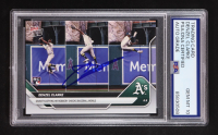 Denzel Clarke Signed 2025 Topps Now #283 RC (PSA | Autograph Graded 10) at PristineAuction.com