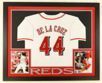 Elly De La Cruz Signed Custom Framed Jersey Display (Beckett) at PristineAuction.com