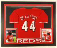 Elly De La Cruz Signed Custom Framed Jersey Display (Beckett) at PristineAuction.com