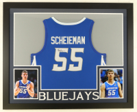 Baylor Scheierman Signed Custom Framed Jersey Display (JSA) at PristineAuction.com